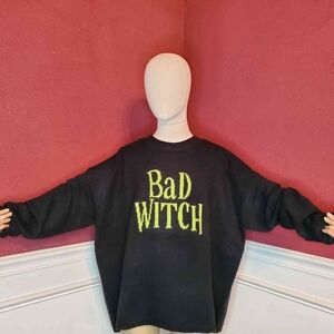Bad Witch Sweater | Vince Camuto | Color: Black | Size: L | Wicked | RRR Apparel